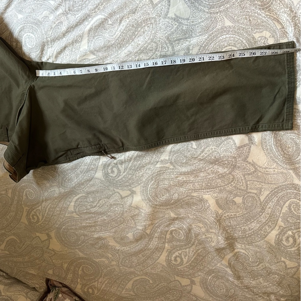 Legendary Whitetails Men’s Olive Green Outdoor Work Durable Canvas Chinos-36x30 - Picture 7 of 10